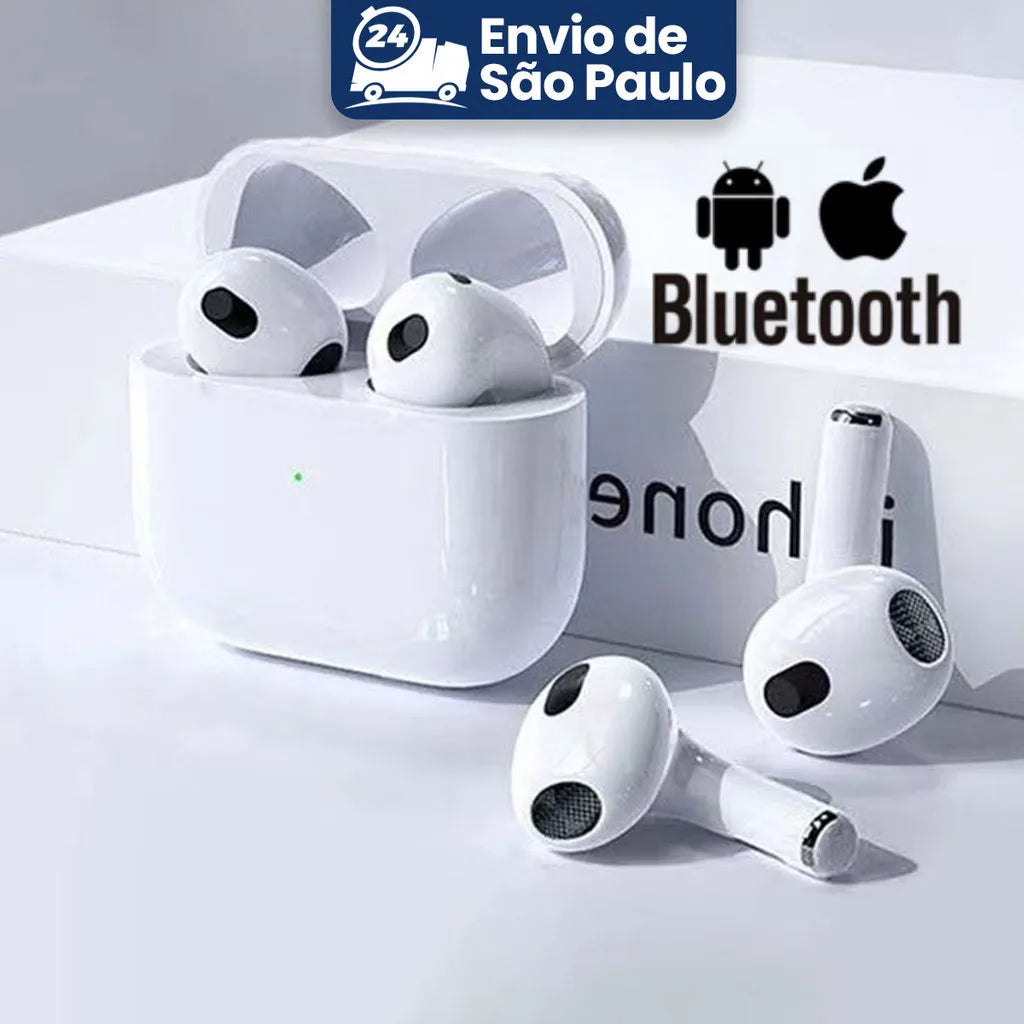 Fone de Ouvido Bluetooth TWS Pro 4s/i12