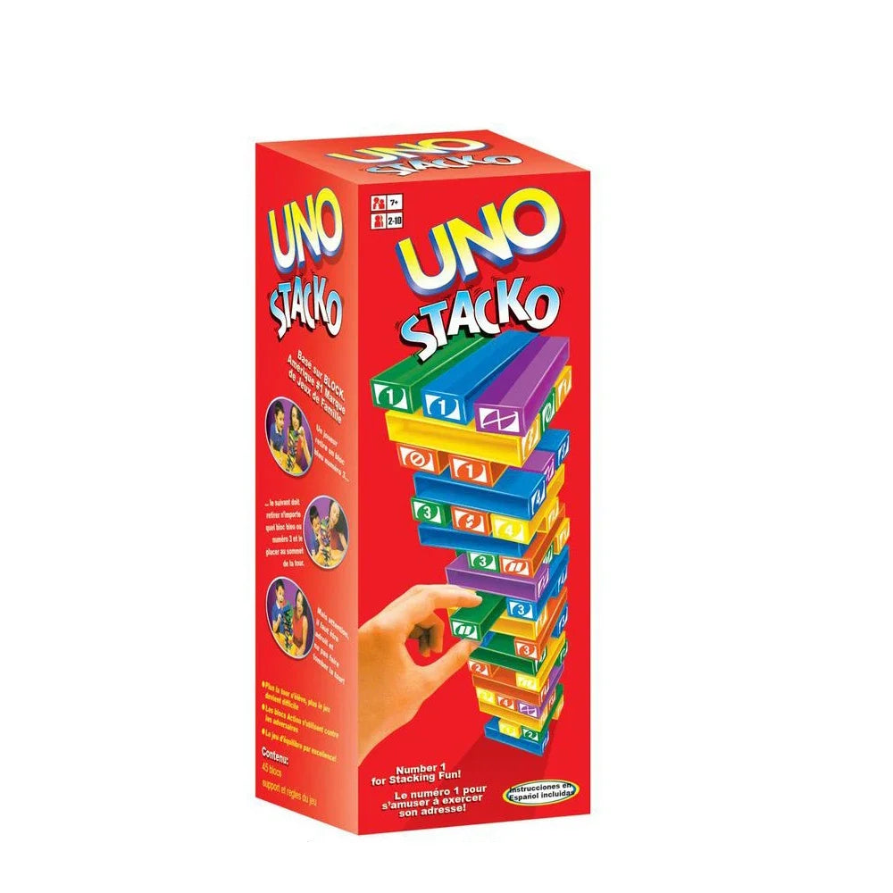 Stacko UNO Card Board Games