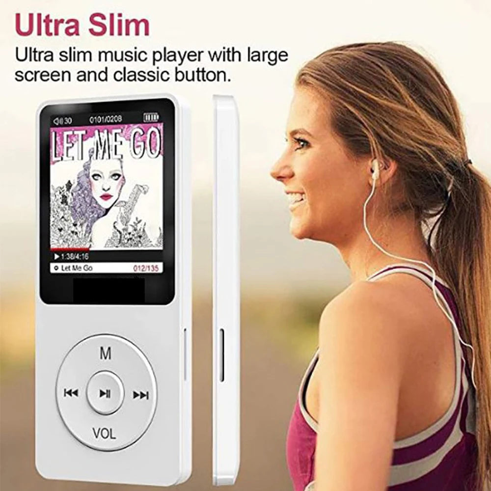 Mini MP3 Player Bluetooth HiFi