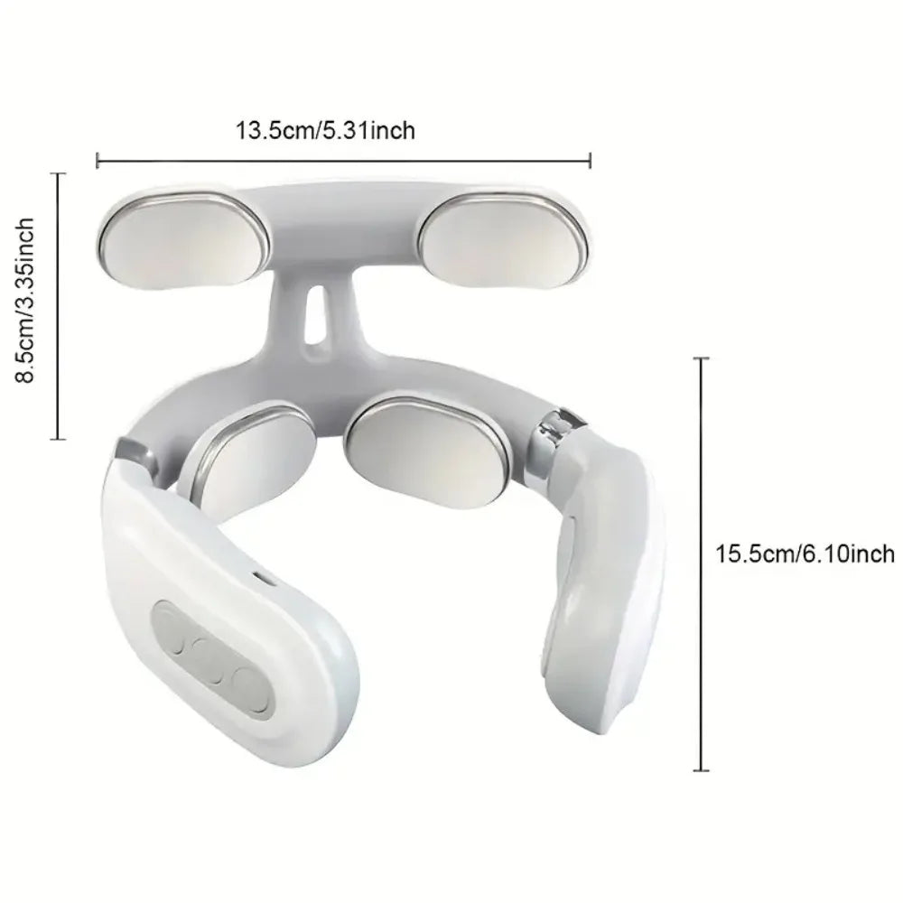 Hot Compress Kneading Neck Massager JT-800