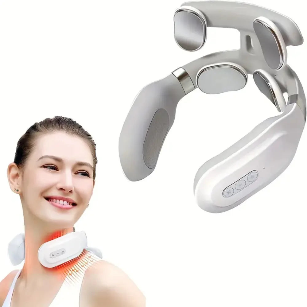 Hot Compress Kneading Neck Massager JT-800